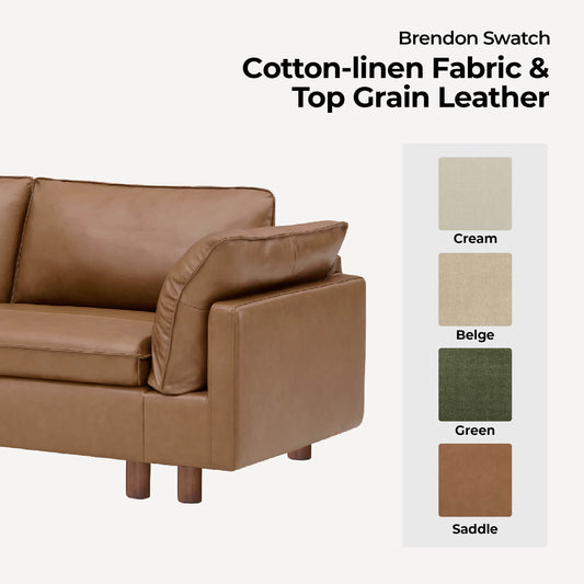 Brendon Sofa Fabric Swatches Collection