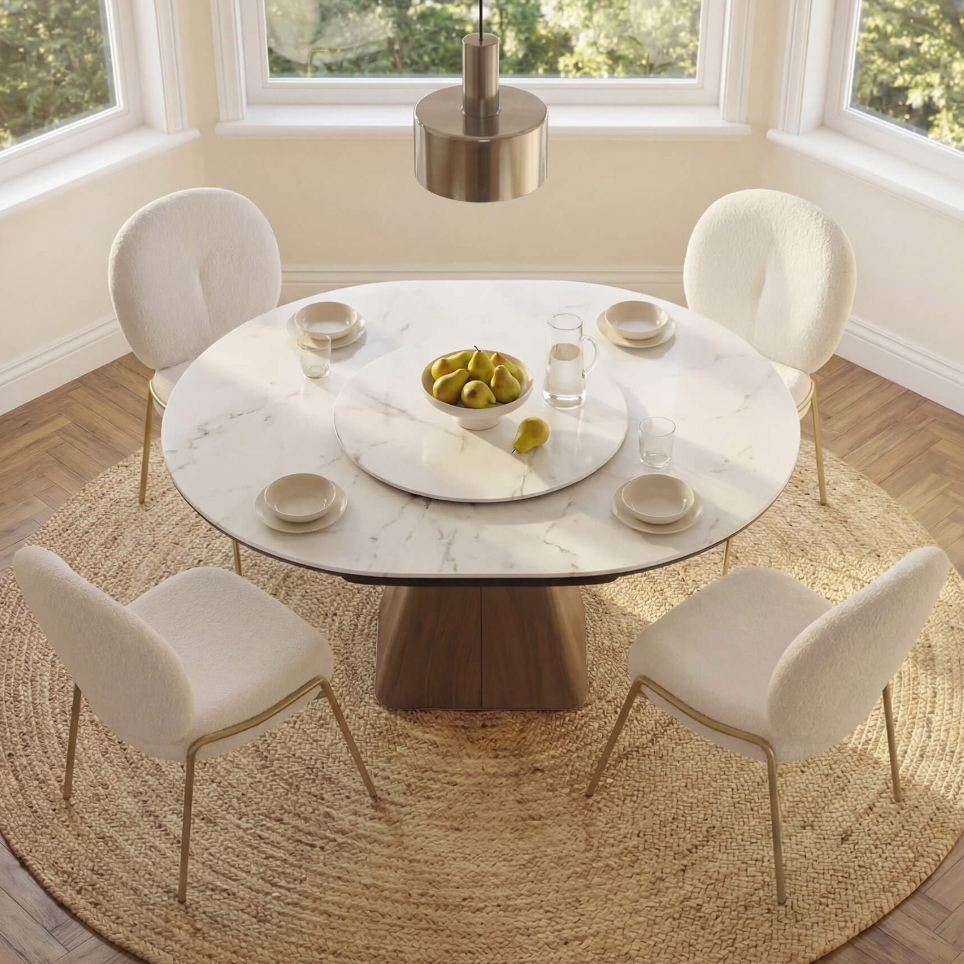 Camila Round Dining Table