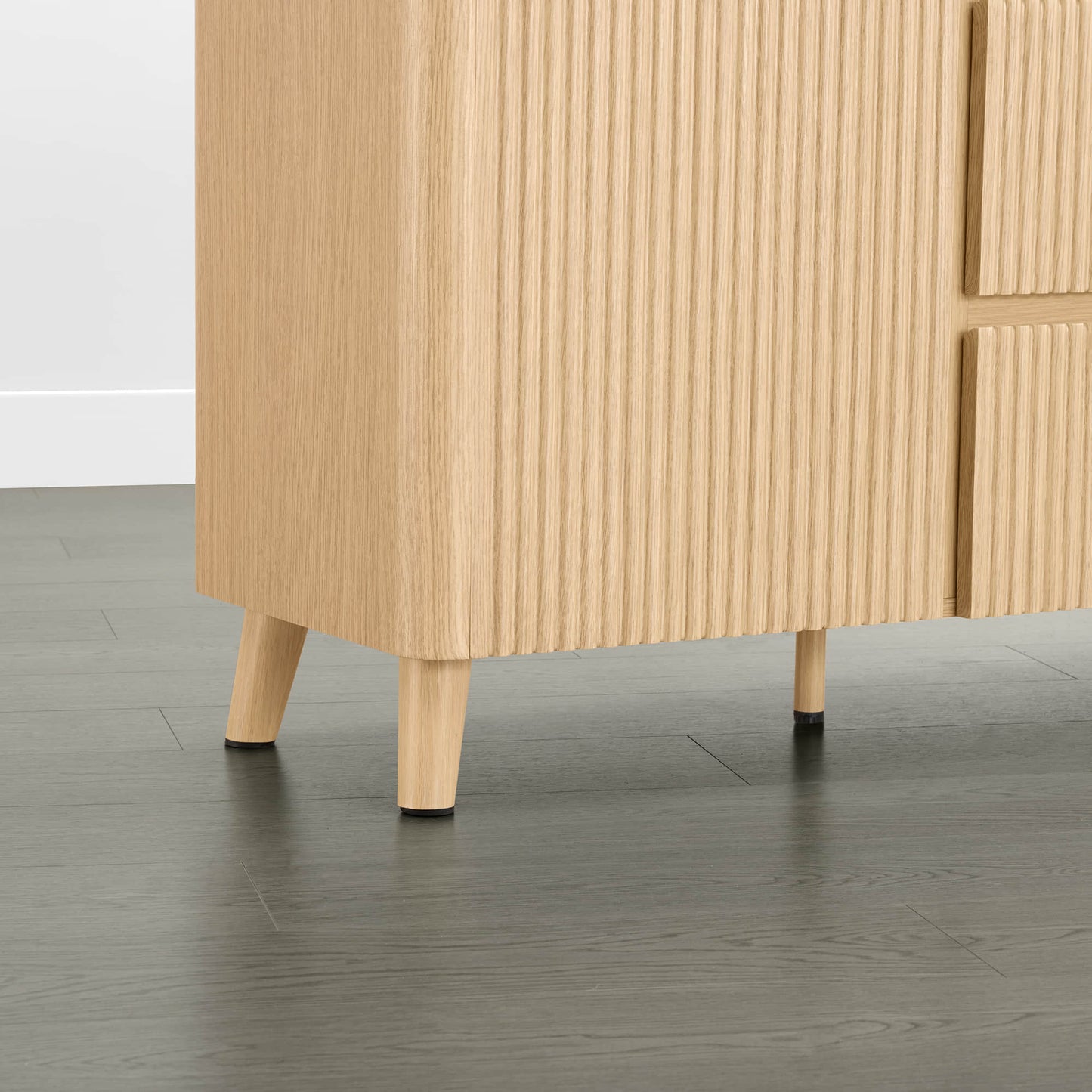 Clara Contemporary Wood Sideboard with 62-Inch Length