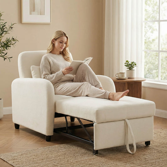 Convertible Sleeper Chair with Modern Design