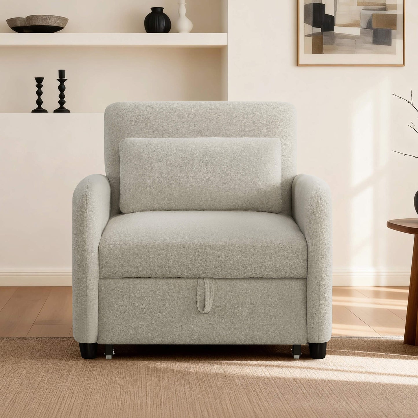 Convertible Sleeper Chair with Modern Design