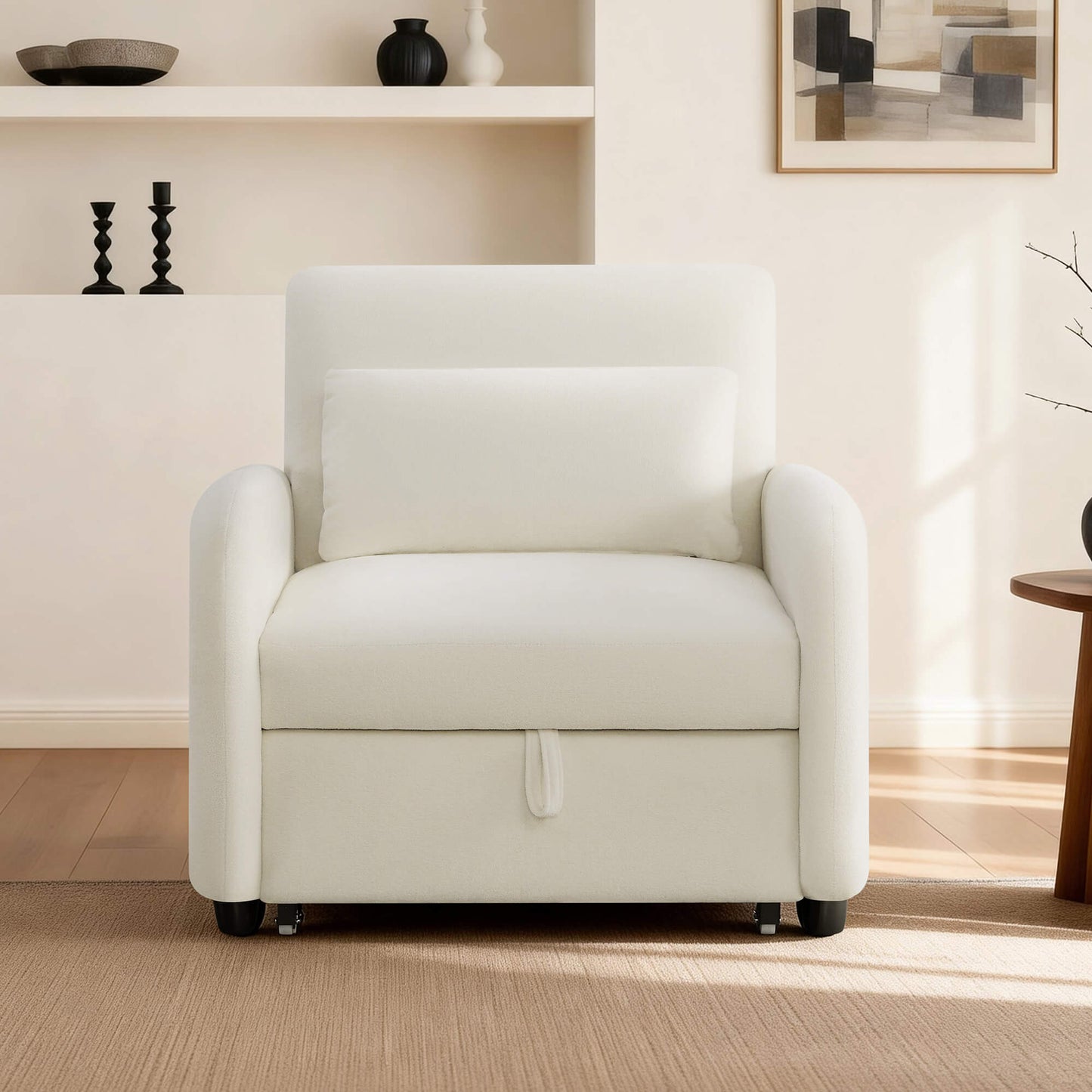 Convertible Sleeper Chair with Modern Design
