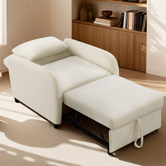 Convertible Sleeper Chair with Modern Design