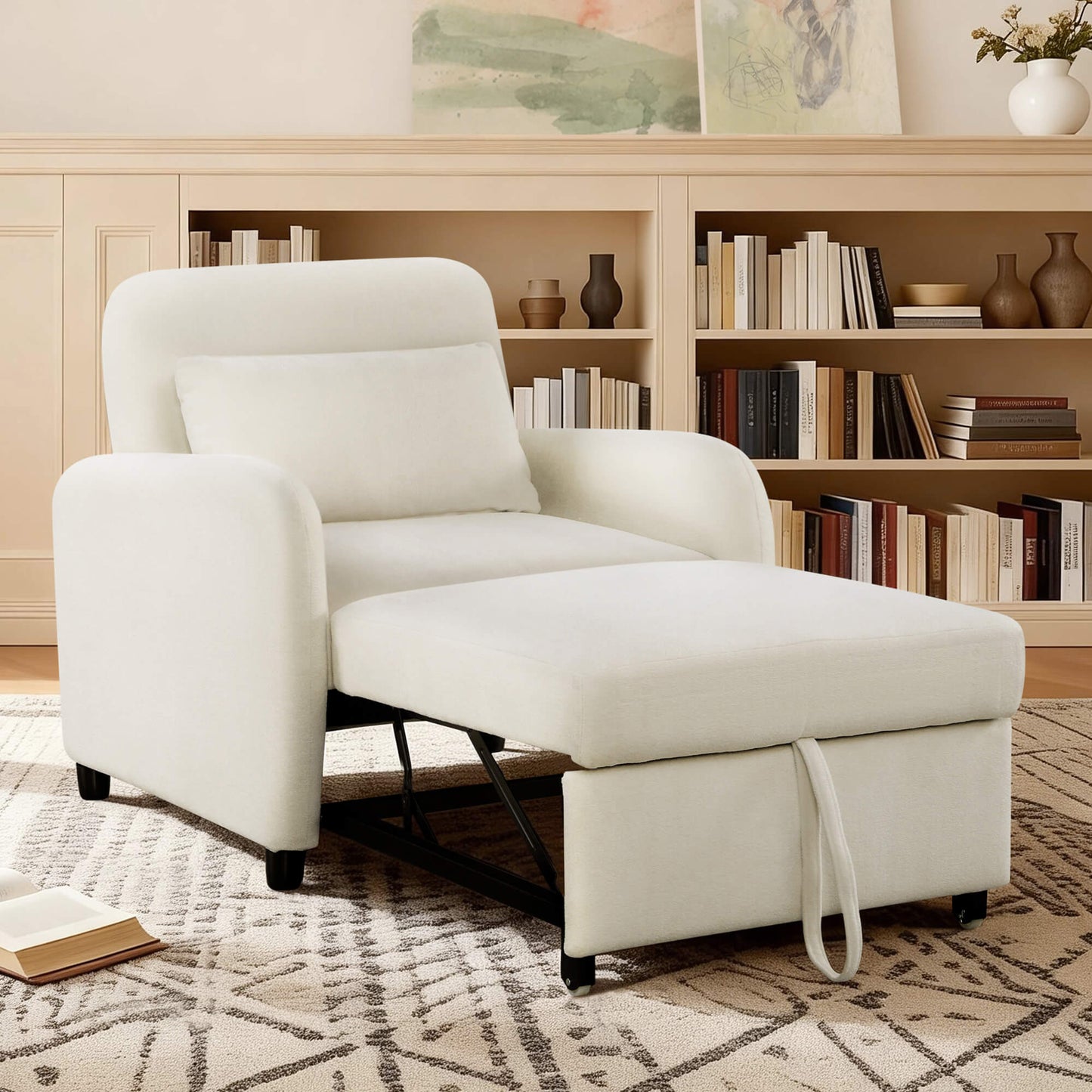 Convertible Sleeper Chair with Modern Design