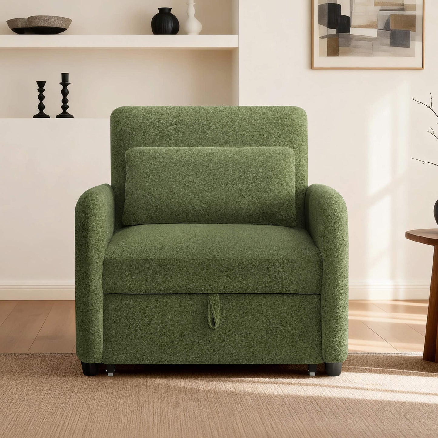 Convertible Sleeper Chair with Modern Design