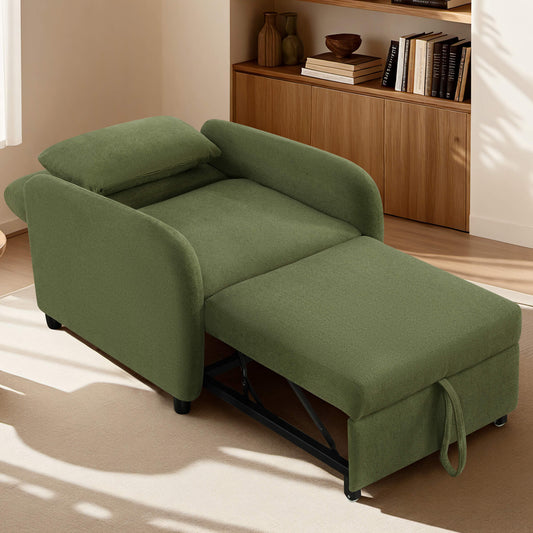 Convertible Sleeper Chair with Modern Design