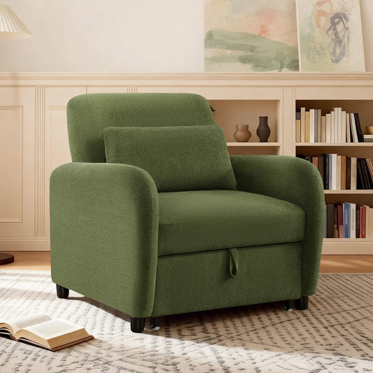Convertible Sleeper Chair with Modern Design