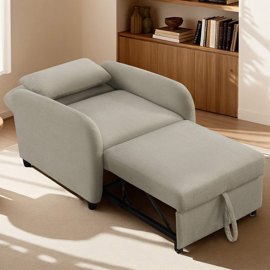 Convertible Sleeper Chair with Modern Design