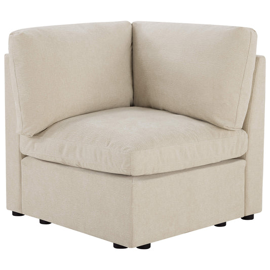 Corner Sofa in Cozy Chenille with Modern Design