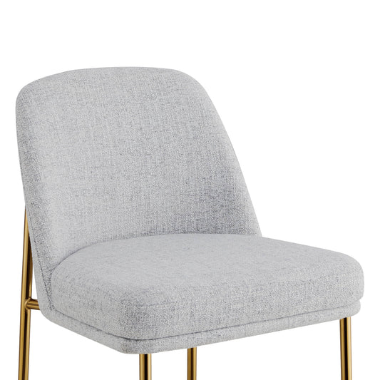Counter Stools with Metal Base and Comfortable Backrest