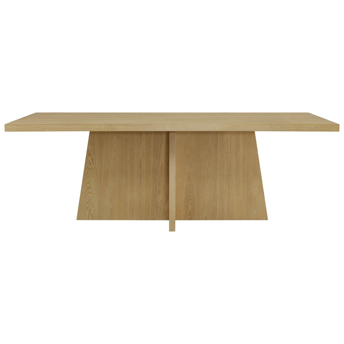 Cross Pedestal Dining Table in Solid Wood