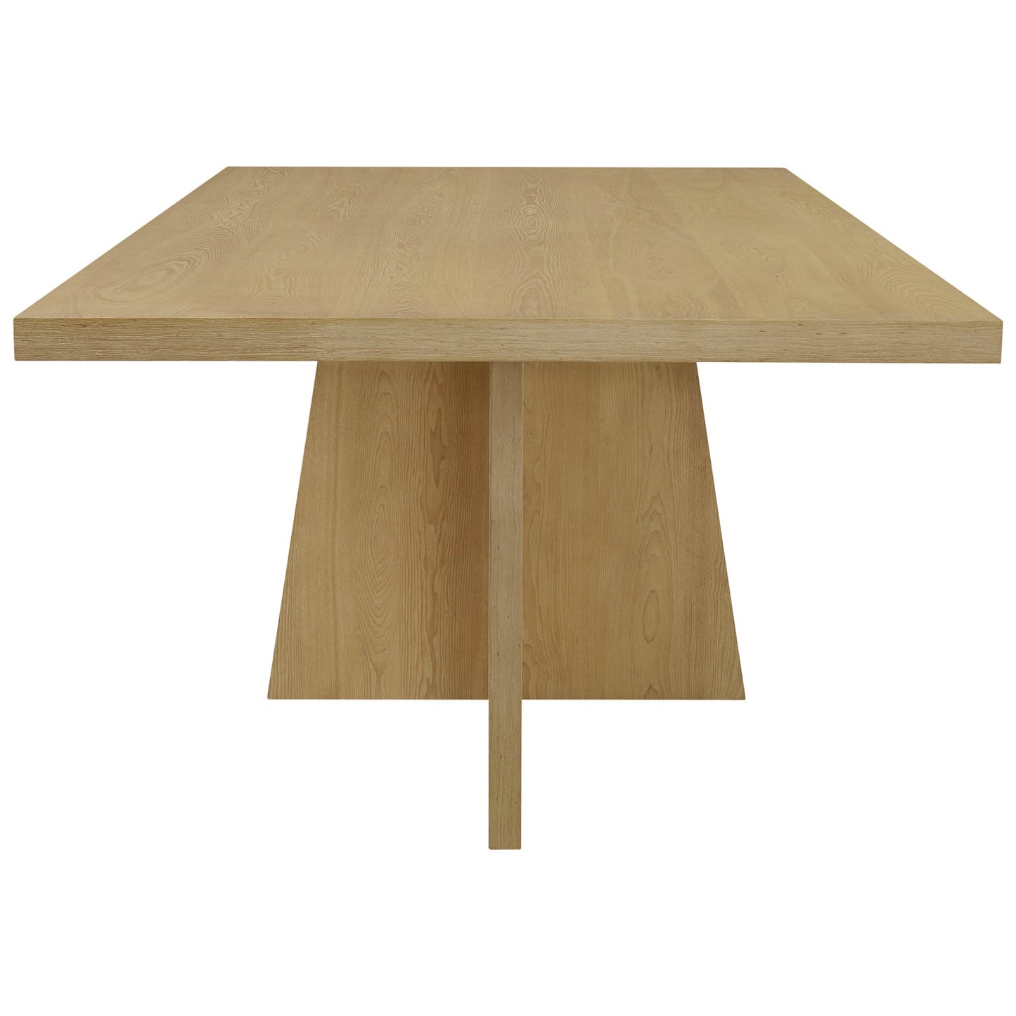 Cross Pedestal Dining Table in Solid Wood