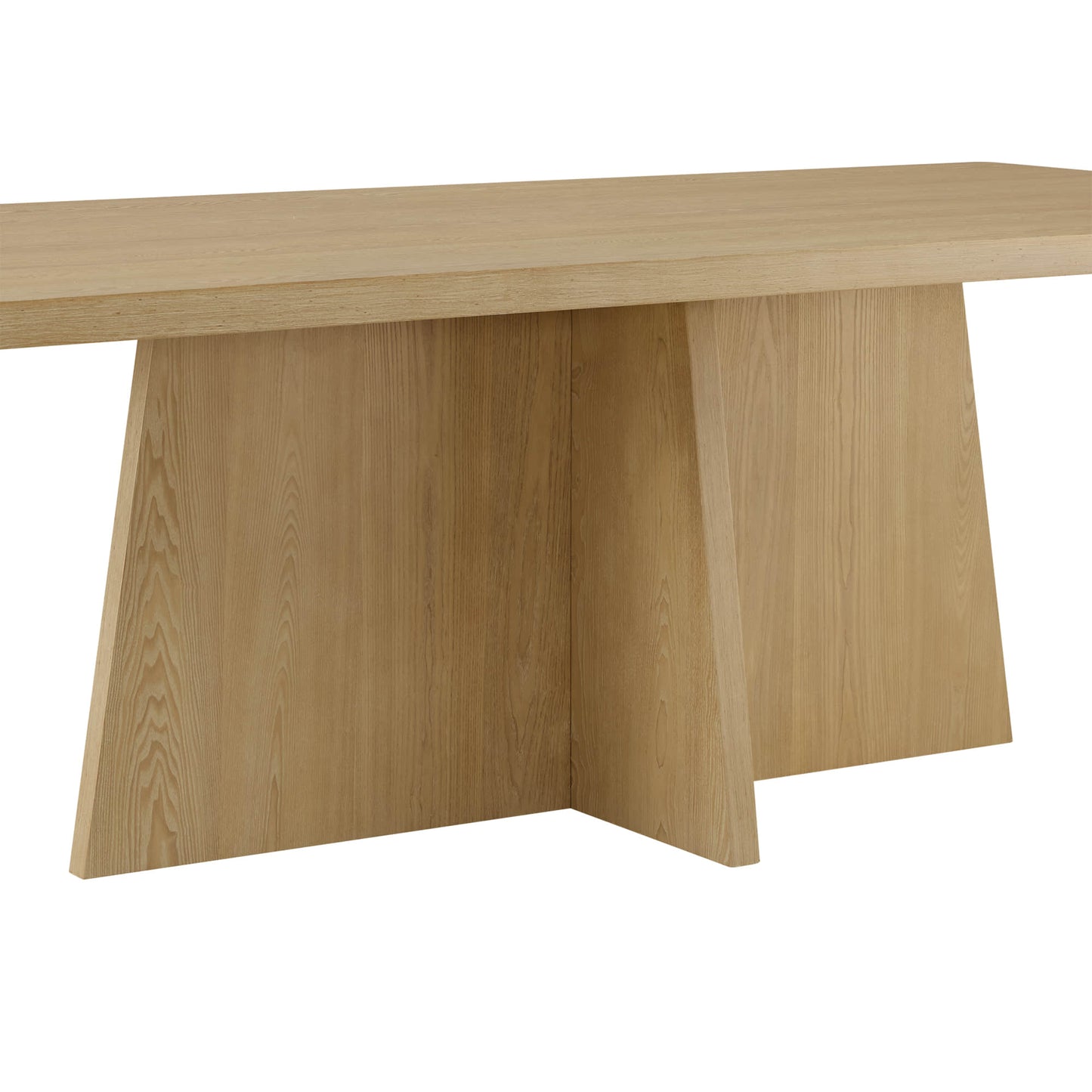 Cross Pedestal Dining Table in Solid Wood