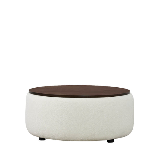 Curved 2-Seat Modular Sofa with Generous Dimensions
