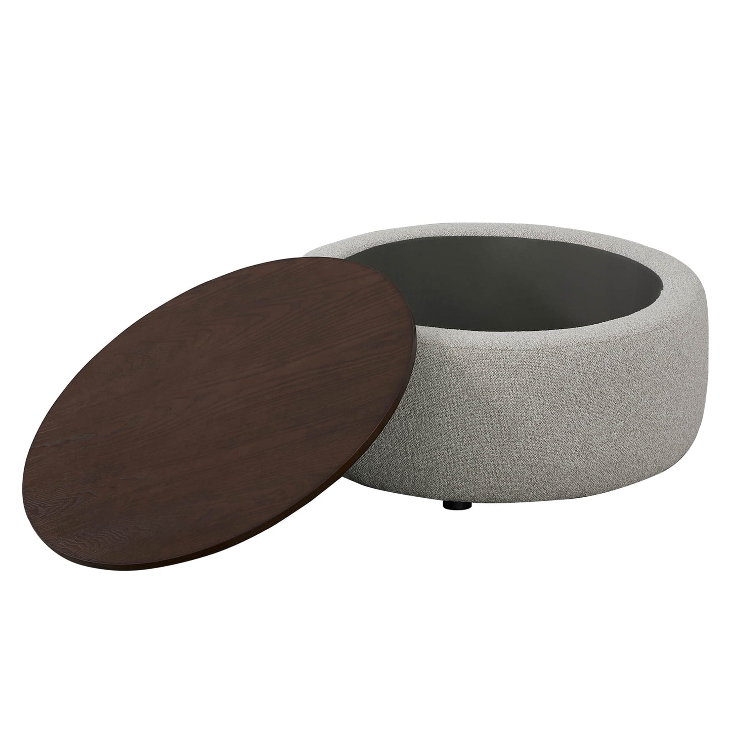 Curved 2-Seat Modular Sofa with Generous Dimensions
