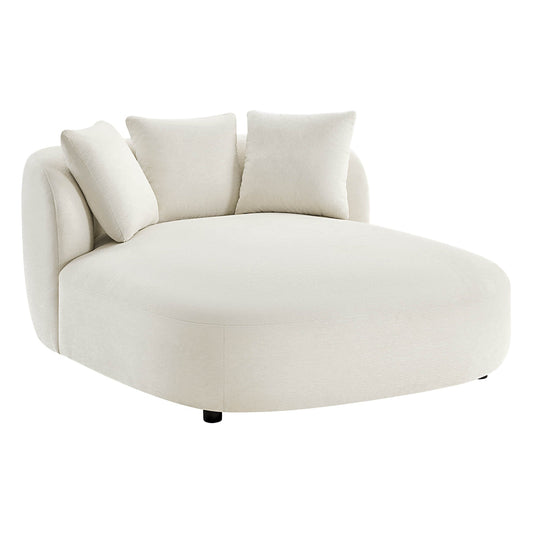 Curved Chaise Lounge Chair in Modern Design