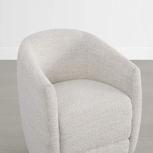 Curved Genuine Leather Dining Chair Set of 2