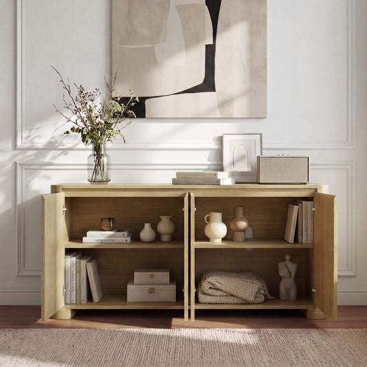 Curved Sideboard in 63” Multi-Section Design
