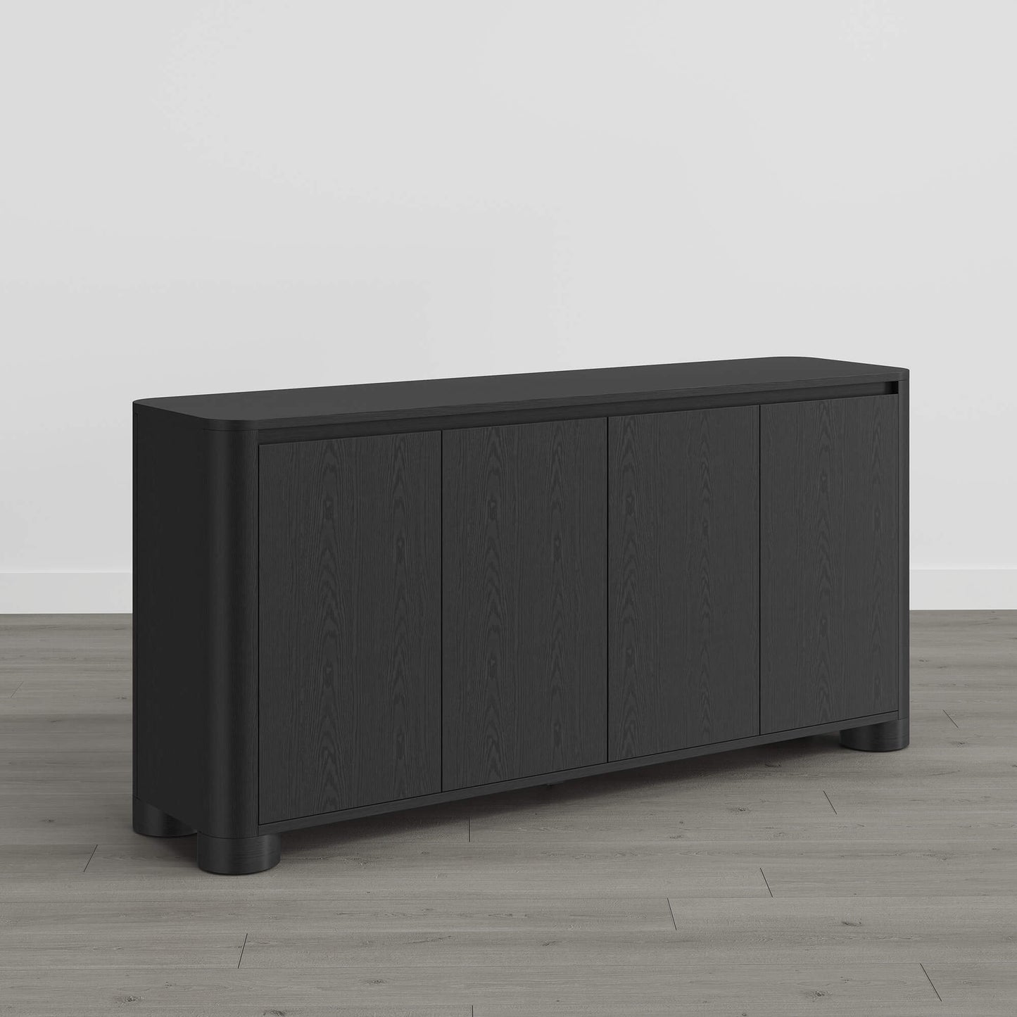 Curved Sideboard in 63” Multi-Section Design