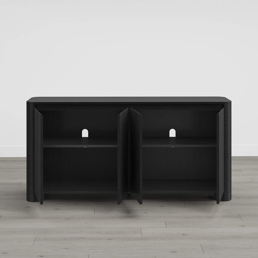 Curved Sideboard in 63” Multi-Section Design