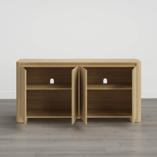 Curved Sideboard in 63” Multi-Section Design
