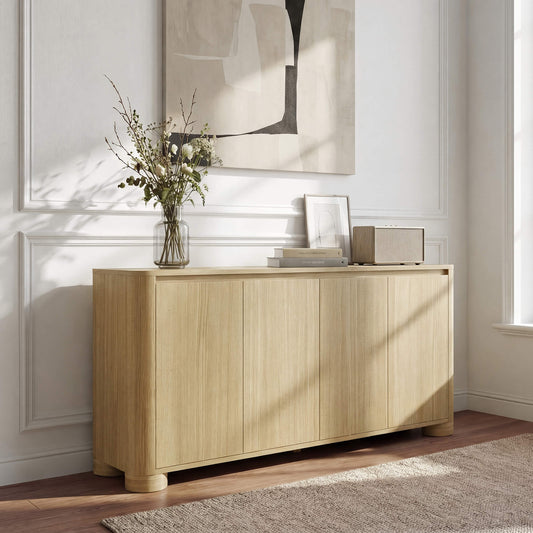 Curved Sideboard in 63” Multi-Section Design