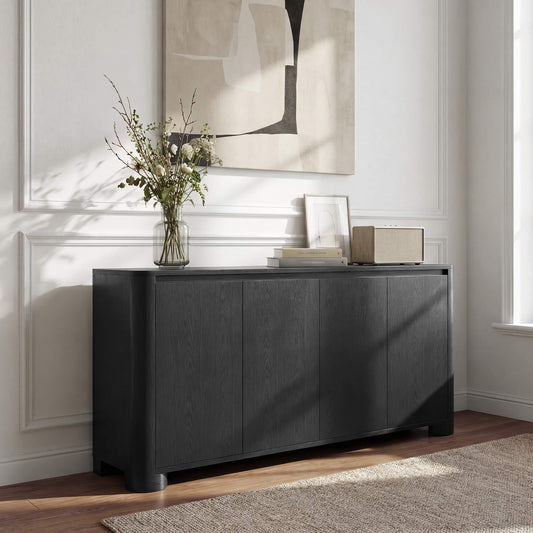 Curved Sideboard in 63” Multi-Section Design