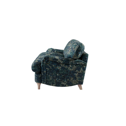 Daphnis Linen Blend Sofa with Julien Pattern, 2-Seater