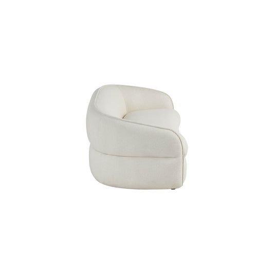Deep Seat Sofa with Tufted Sculptural Back Design