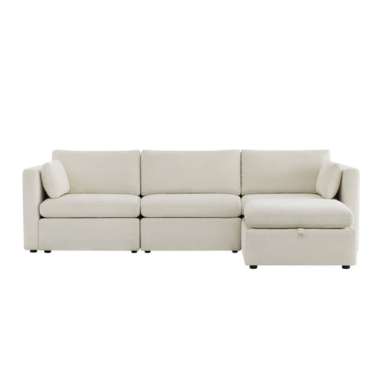 Delaney Sofa with Tracee Recliner in Cozy Fabric Bundle