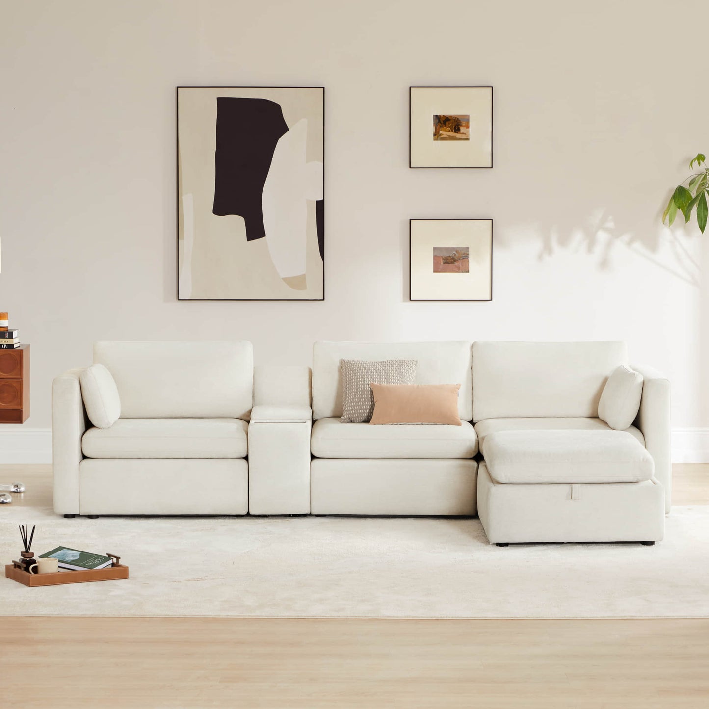 Delaney Sofa with Tracee Recliner in Cozy Fabric Bundle