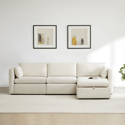 Delaney Sofa with Tracee Recliner in Cozy Fabric Bundle
