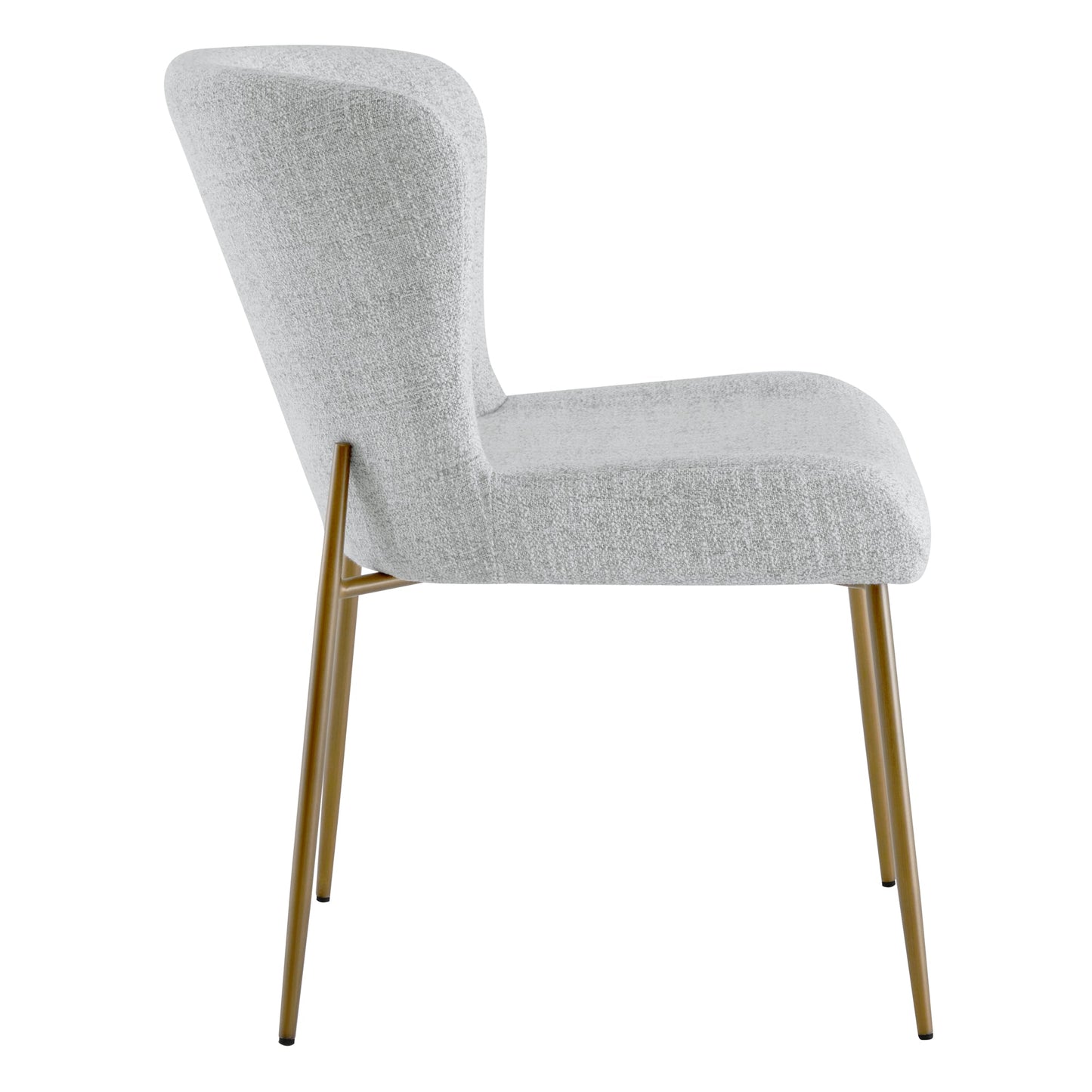 Dining Chair Set of 2 with Wooden Legs