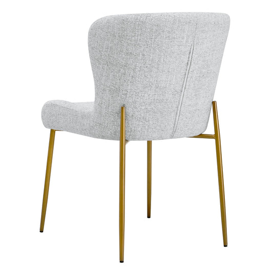 Dining Chair Set of 2 with Wooden Legs