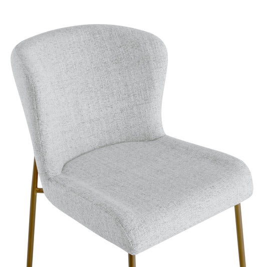 Dining Chair Set of 2 with Wooden Legs