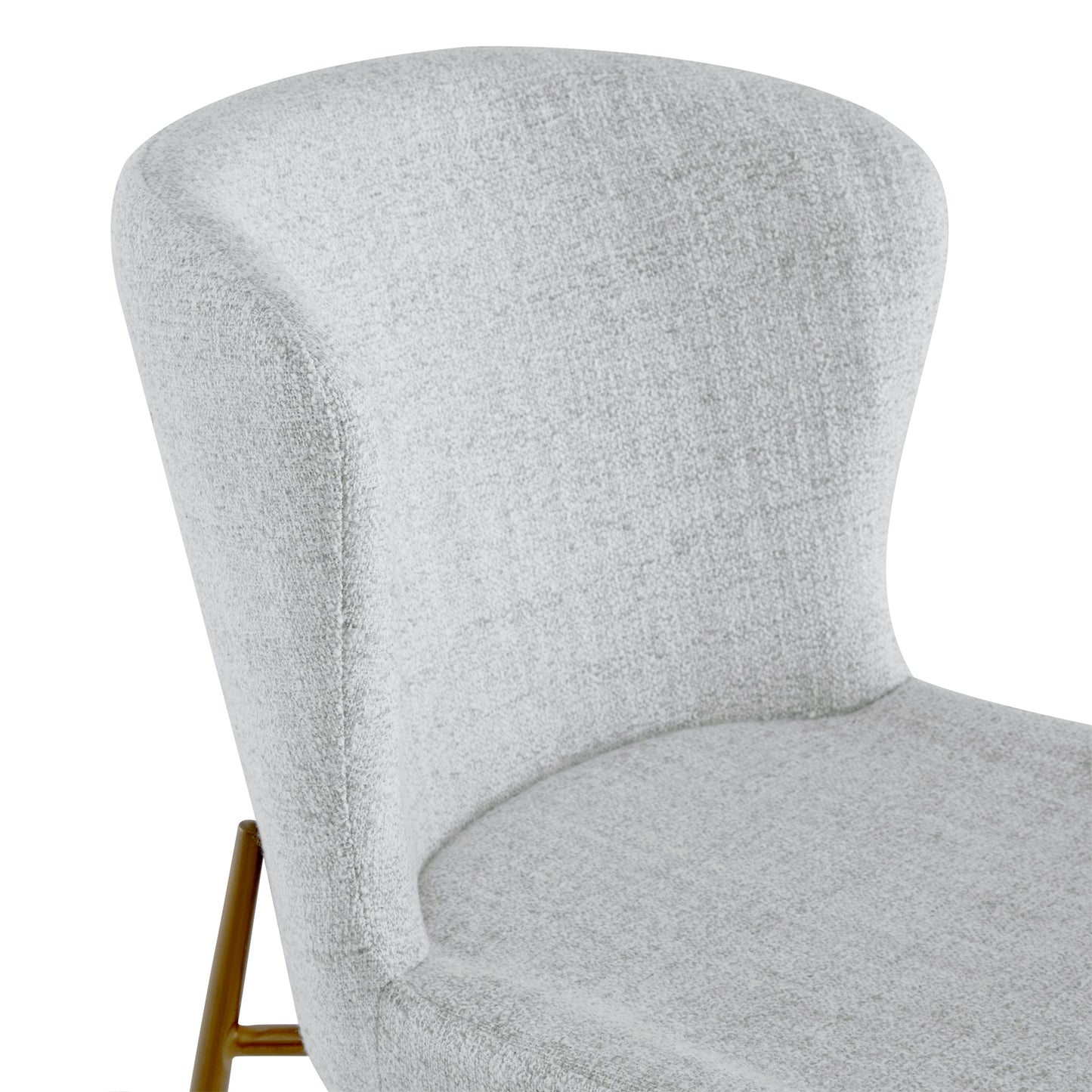 Dining Chair Set of 2 with Wooden Legs