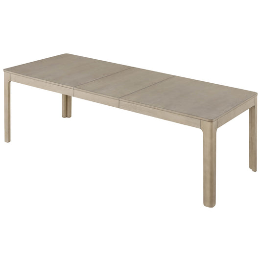 Dining Table with Extendable Design, 70.9"-90.6" Length