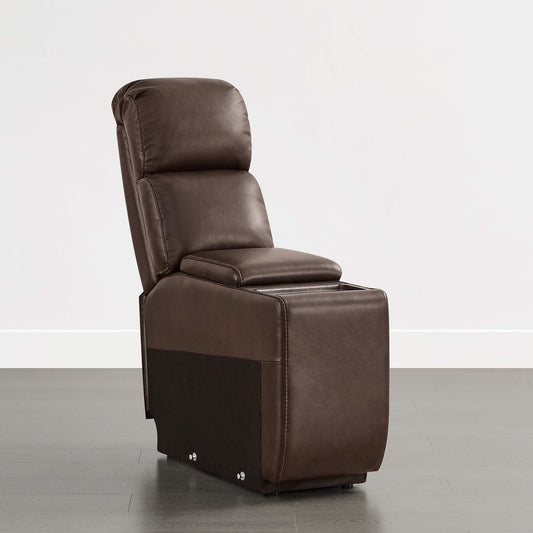 Dual Motor Reclining Sofa with Power Headrest in Garrison Fabric