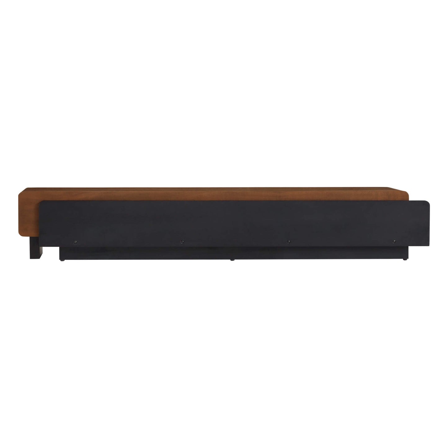Extendable TV Media Console in Walnut, 79"-110" Width