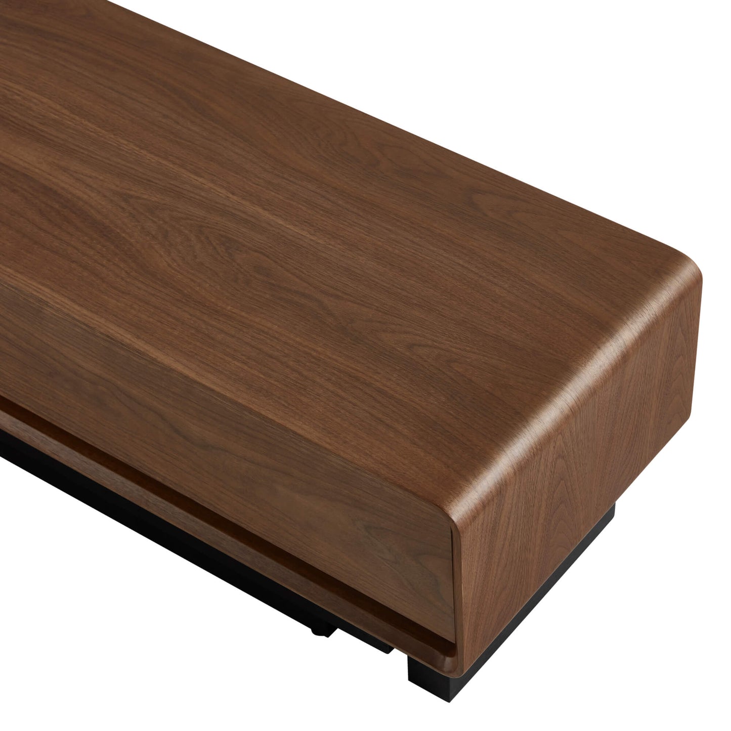 Extendable TV Media Console in Walnut, 79"-110" Width