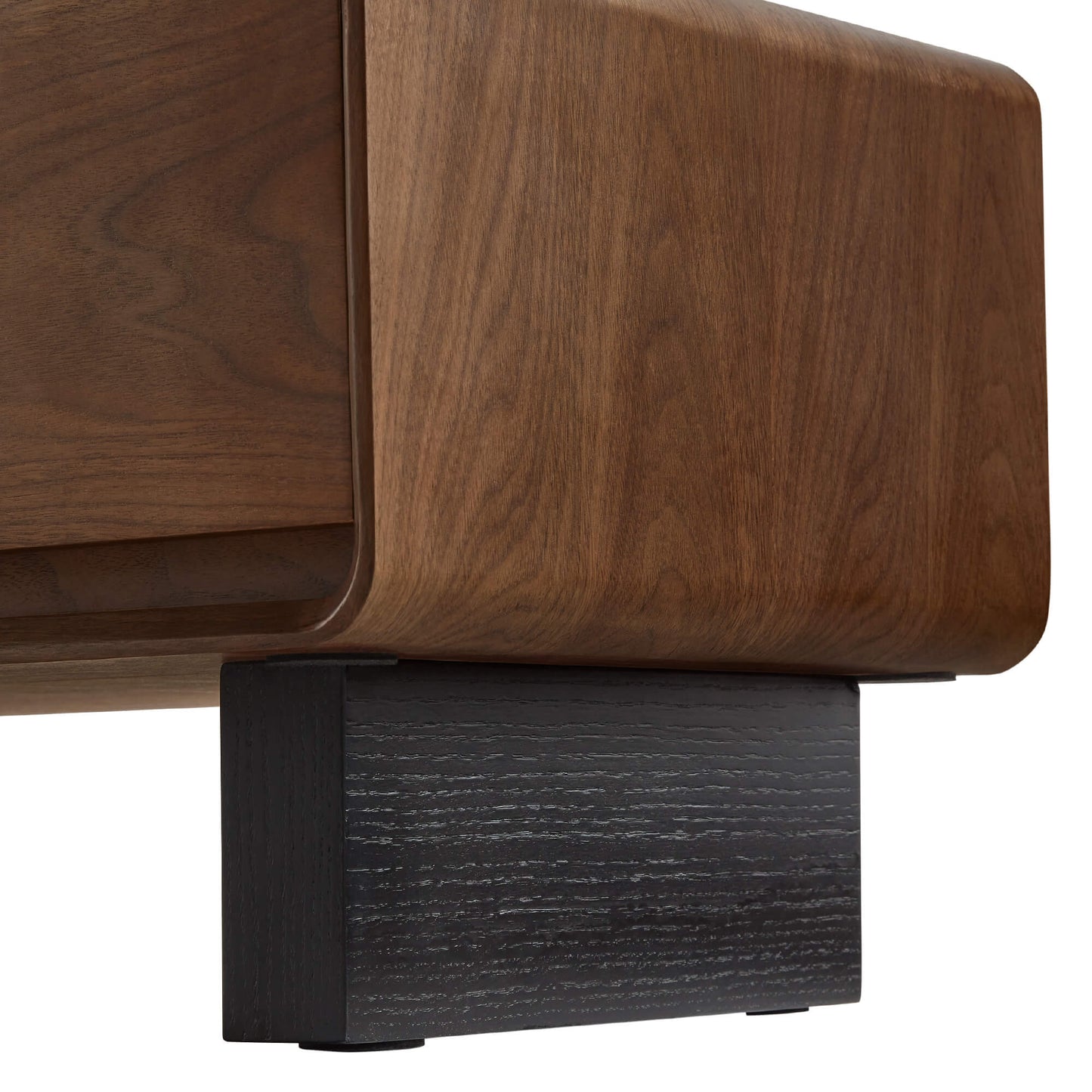 Extendable TV Media Console in Walnut, 79"-110" Width
