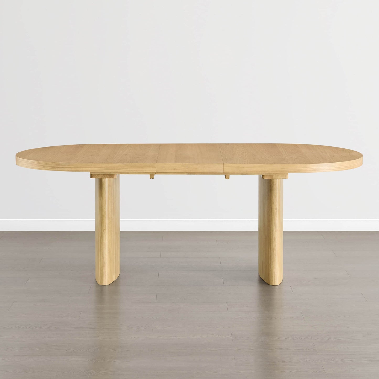 Extendable Wood Dining Table, 70.9"-86.6" Length