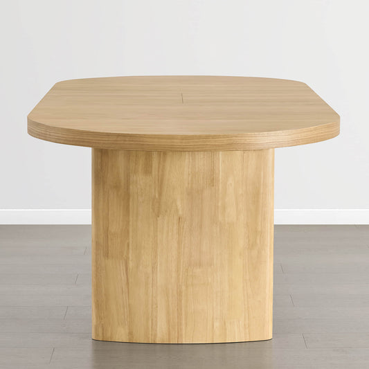 Extendable Wood Dining Table, 70.9"-86.6" Length