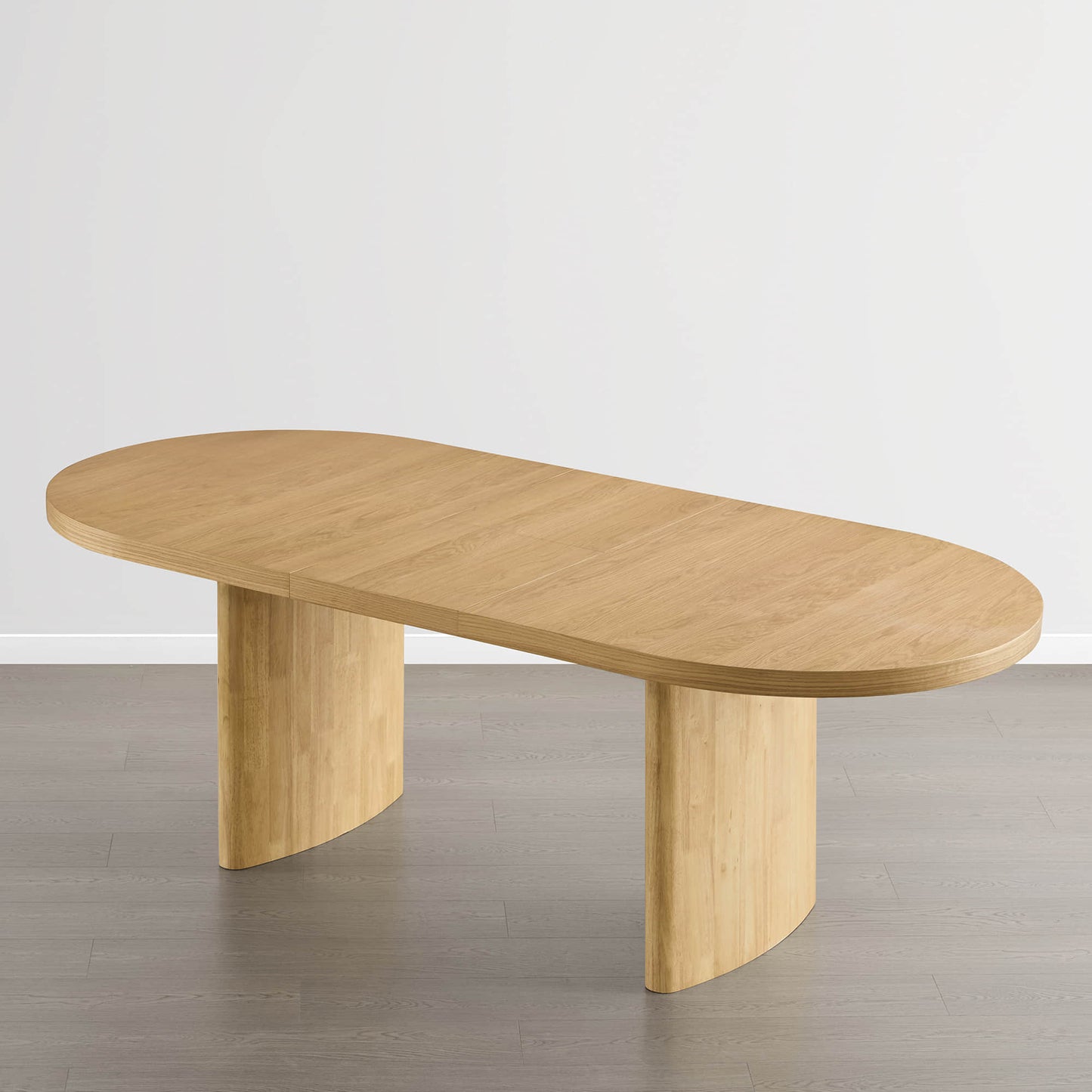 Extendable Wood Dining Table, 70.9"-86.6" Length