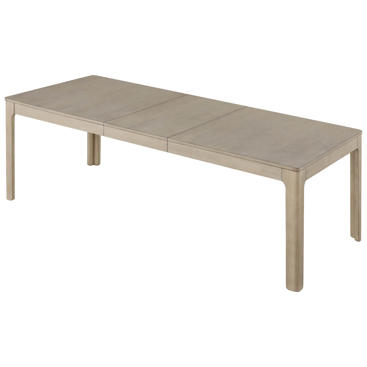 Extendable Wood Dining Table, 70.9"-90.6" for 4-6 People