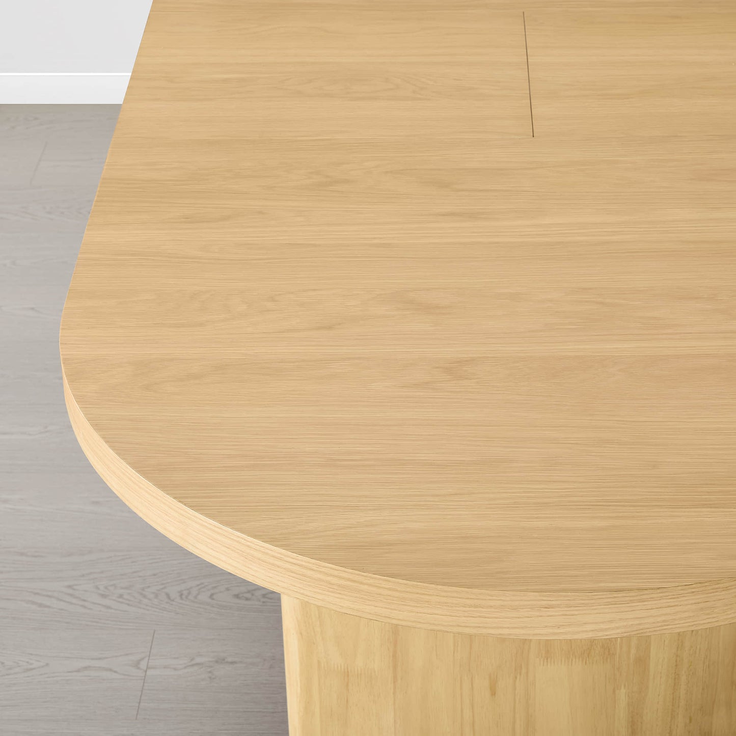 Extendable Wood Dining Table Set for 4-6 with Rustic Finish