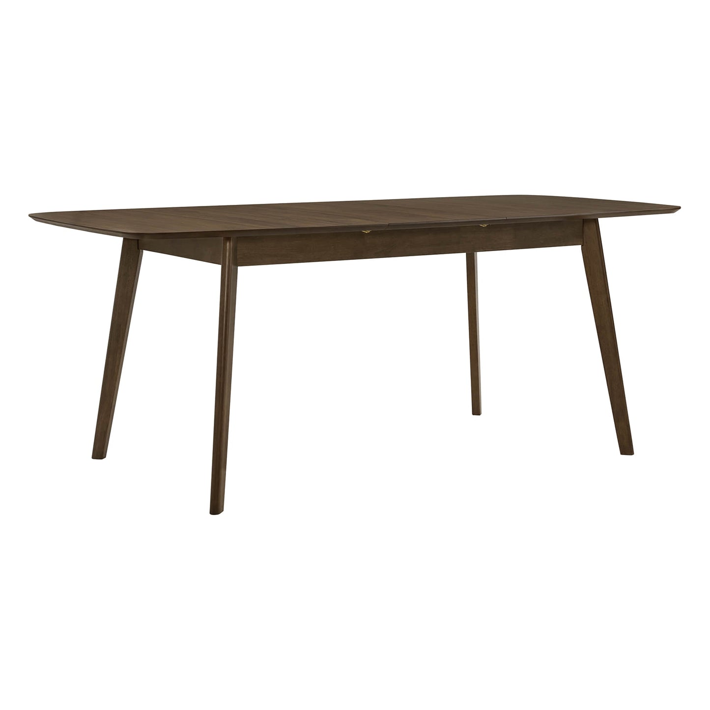 Extendable Wooden Dining Table Set with Six Chairs