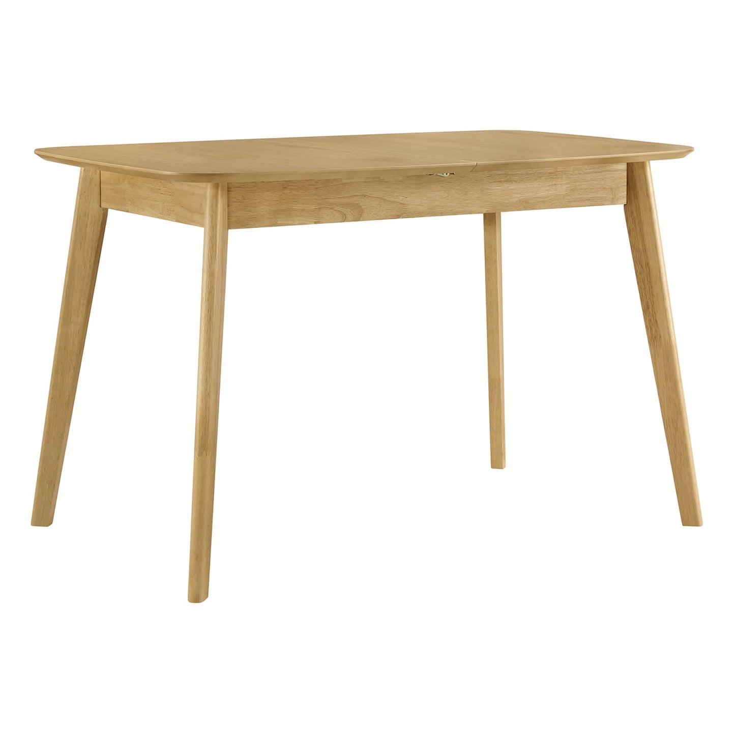 Extendable Wooden Dining Table Set with Six Chairs