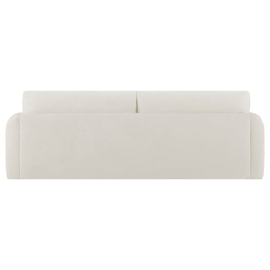 Feather-Filled 3-Seat Sofa with Ottoman and Configurable Sectional