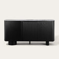 Fluted 71" Sideboard Buffet with Multi-section Design